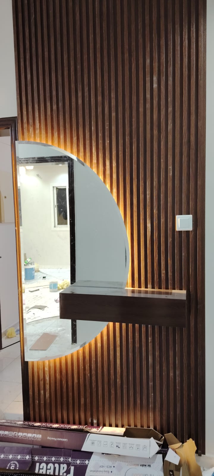 عمل جديد لـ الديكورات الداخليه والخارجيه 