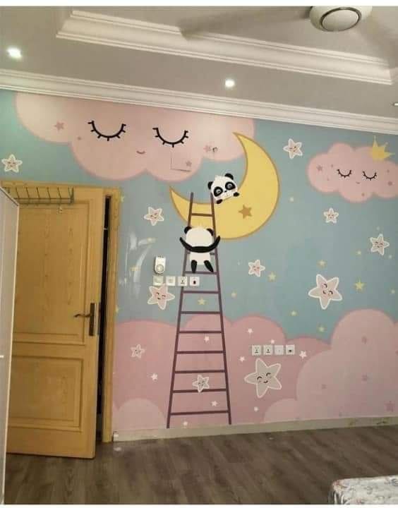 عمل جديد لـ الديكورات الداخليه والخارجيه 